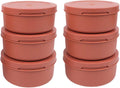 ZiiPa Pizza dough box - ø 16 cm / 250 grams - Terracotta - 6 pieces