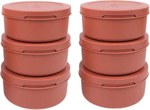 ZiiPa Pizza dough box - ø 16 cm / 250 grams - Terracotta - 6 pieces