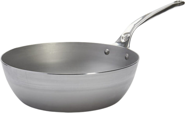 De Buyer Sartén para Saltear / Sauteuse Mineral B Pro - ø 28 cm / 4 litros - sin revestimiento antiadherente