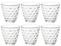 Vasos Bormioli Rocco Dots - Transparente - 250 ml - 6 piezas