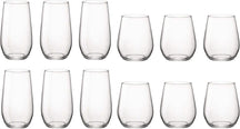 Bormioli Rocco Water Glass Set Electra - (Water glasses & Long drink glasses) - 12 piece set