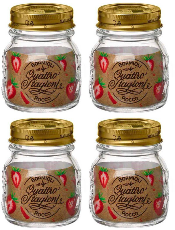Bormioli Rocco Tarros Weck Quattro Stagioni - ø 8.5 cm / 250 ml - 4 unidades