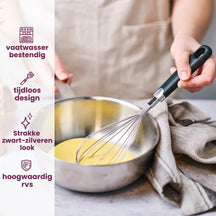 Cosy & Trendy Potato Masher - Delish - Stainless Steel Black