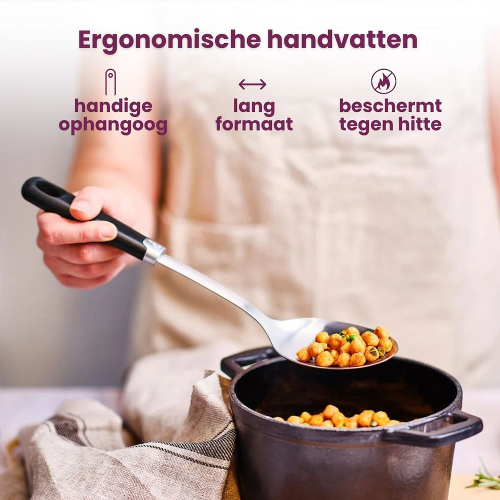 Cosy & Trendy Potato Masher - Delish - Stainless Steel Black