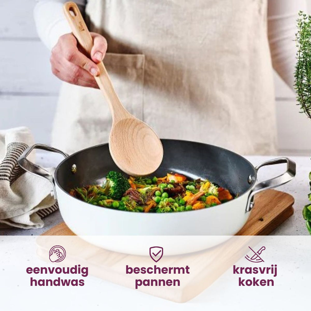 Cosy & Trendy Serving Spoon Delish Eco Wood 31 cm