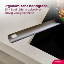 Cookinglife Pancake Pan ProForge - ø 28 cm - ceramic non-stick coating - PFAS-free