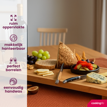 Cookinglife Serving Board XXL - Bamboo - 100 x 26 cm