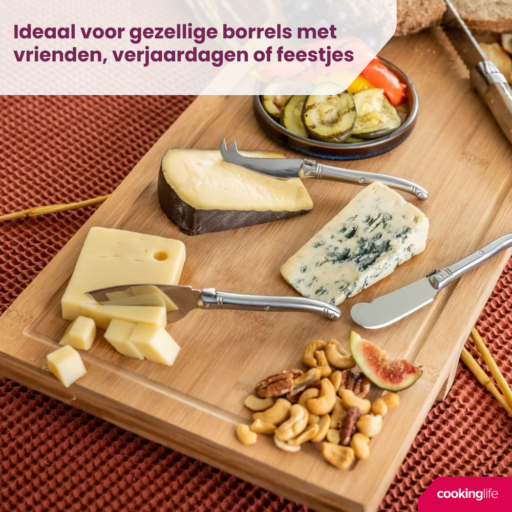 Cookinglife Serving Board XXL - Bamboo - 100 x 26 cm