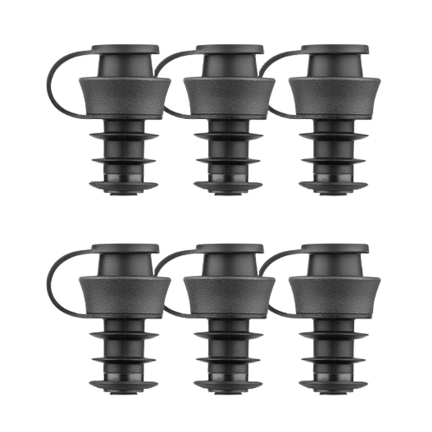 Coravin Wine Stoppers Pivot - Plastic 35mm Black - Set of 6 for Pivot