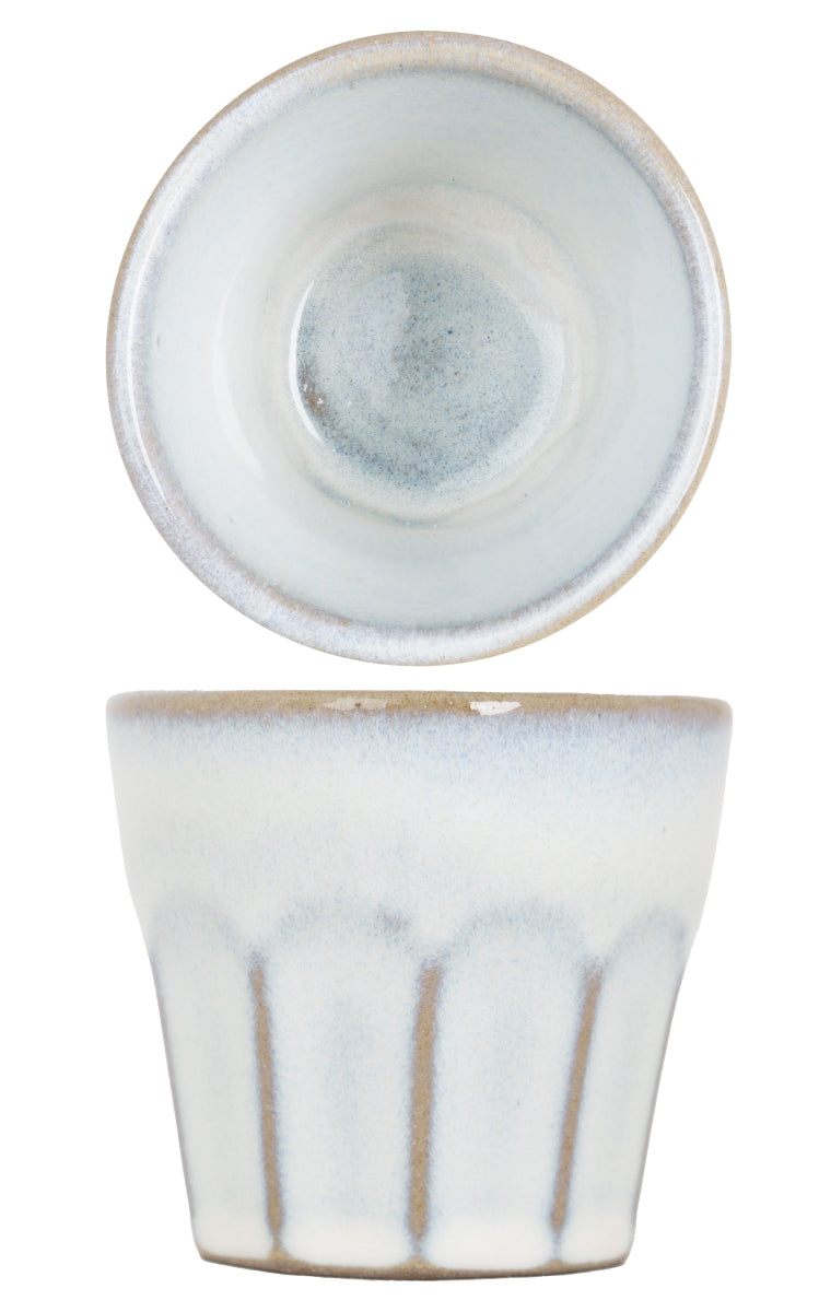 Cosy & Trendy Espresso Cups Bistro Vintage White 90 ml - 6 pieces