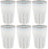 Cosy & Trendy Latte Macchiato Cups Bistro Vintage White 450 ml - 6 pieces