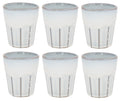 Cosy & Trendy Cappuccino Cups Bistro Vintage White 290 ml - 6 pieces