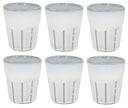 Cosy & Trendy Cappuccino Cups Bistro Vintage White 290 ml - 6 pieces