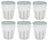 Cosy & Trendy Cappuccino Cups Bistro Vintage White 290 ml - 6 pieces