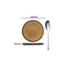 Cosy & Trendy Cake Plates Quintana Amber ø 14 cm - 4 Pieces