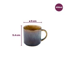 Cosy & Trendy Mugs Quintana Amber - 450 ml - 4 pieces