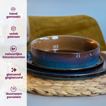Tazones de Sopa / Cuencos - Quintana Amber ø 13 cm / 450 ml - 4 Piezas