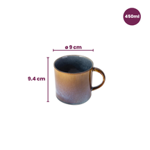 Cosy & Trendy Mugs Quintana Blue - 450 ml - 4 pieces