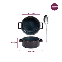 Cosy & Trendy Soup Bowls / Bowls - Quintana Blue ø 13 cm / 450 ml - 4 pieces