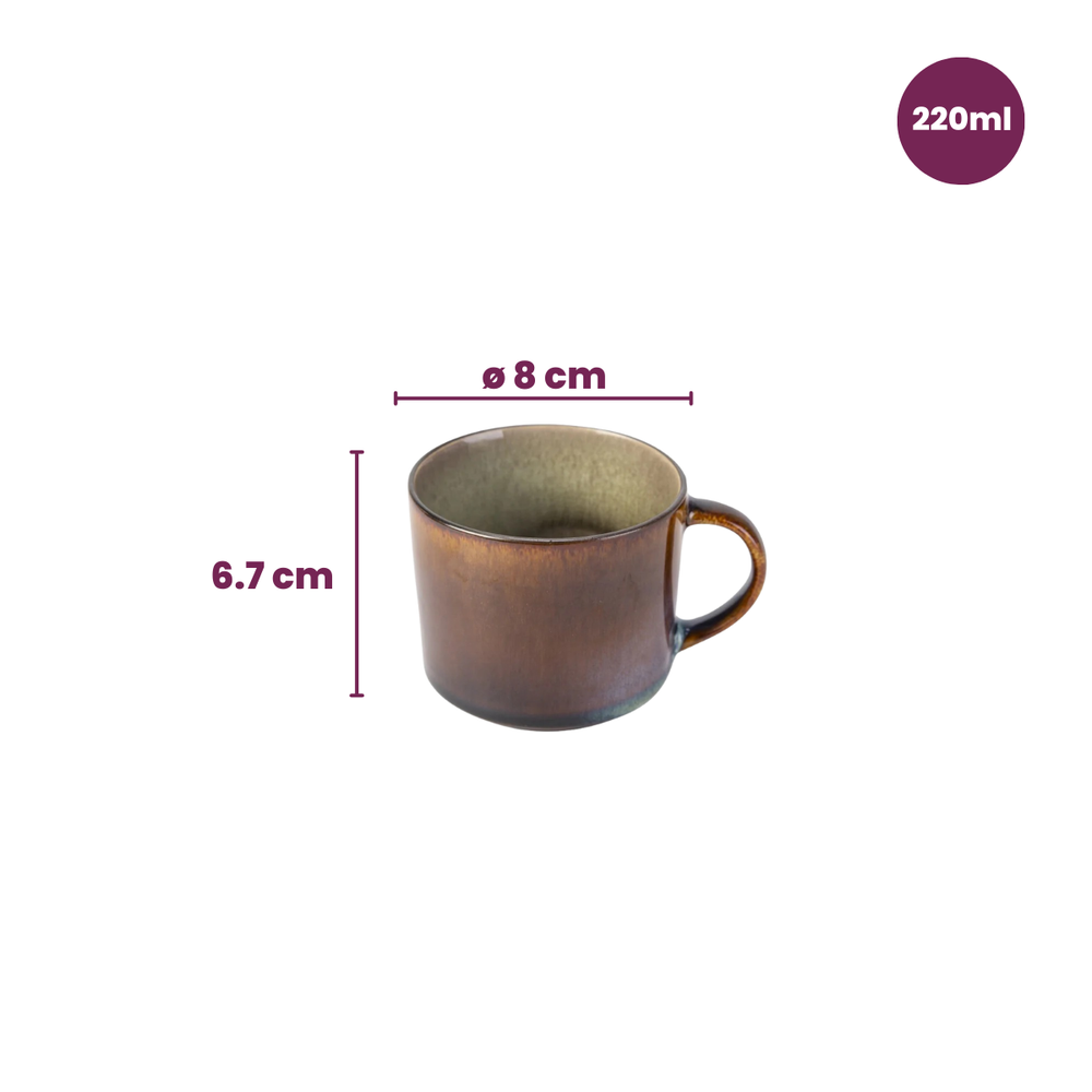 Cosy & Trendy Coffee Cups / Sense Cups - Quintana Green - 220 ml - 4 Pieces