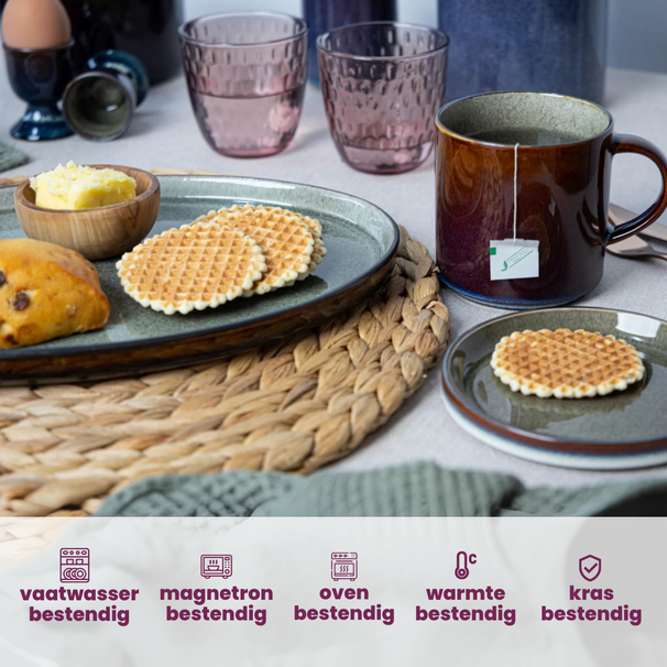 Tazas de Café / Tazas Senseo - Quintana Green - 220 ml - 4 Piezas