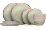 Cosy & Trendy Dinnerware Set Trentino 12-Piece / 4 people - 4 dinner plates, 4 side plates, and 4 soup bowls