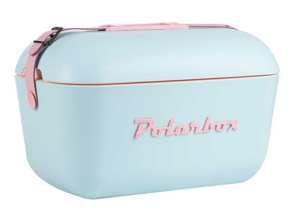 Polarbox Cool Box with Shoulder Strap - Light Blue - 12 liters.