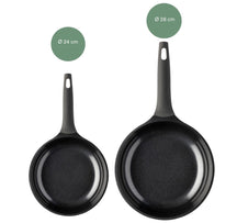 Sola Frying Pan Set Ceramic Deluxe 2-Piece ø 24 & 28 cm - ceramic non-stick coating