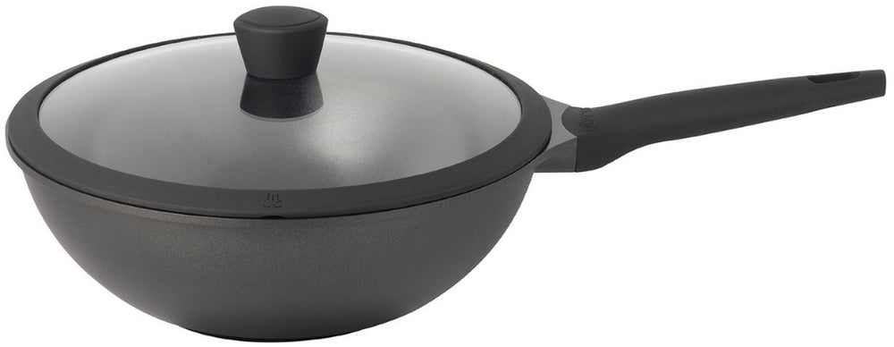 Sola Wok Pan with Lid Ceramic Deluxe ø 30 cm - Ceramic Non-Stick Coating