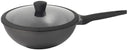 Sola Wok Pan with Lid Ceramic Deluxe ø 30 cm - Ceramic Non-Stick Coating
