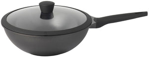 Sola Wokpan con tapa Ceramic Deluxe ø 30 cm - capa antiadherente cerámica