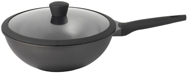 Sola Wok Pan with Lid Ceramic Deluxe ø 30 cm - Ceramic Non-Stick Coating