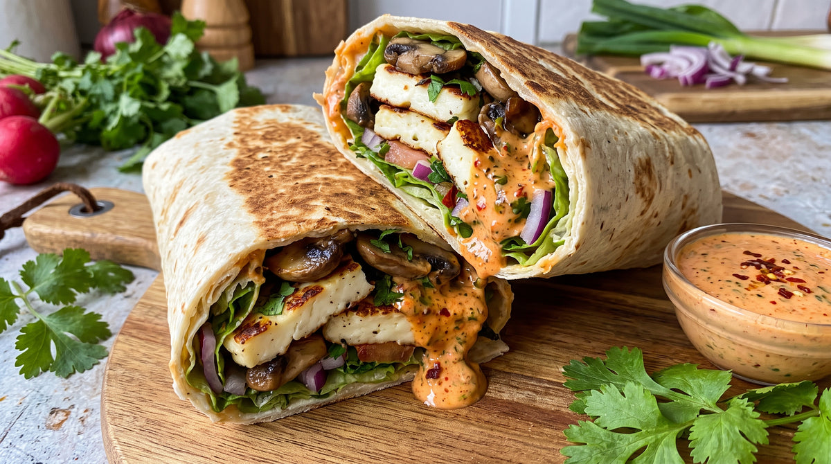 Quick, tasty and meat-free on the table