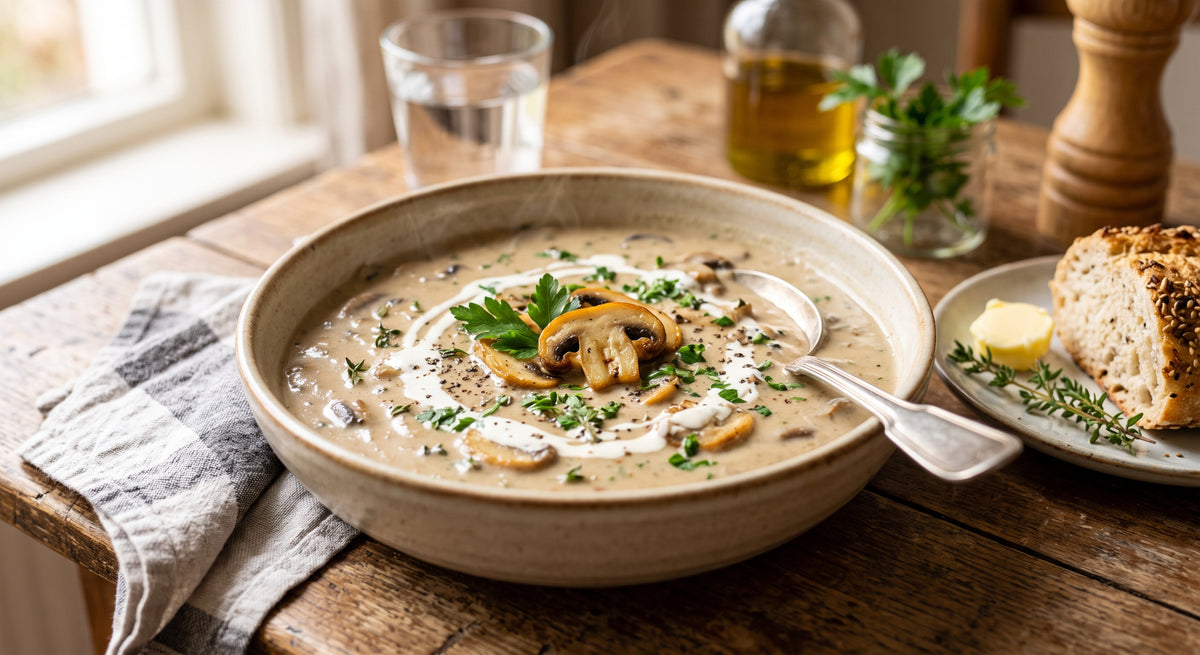 Creamy, warm and ready in half an hour