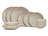 Cookinglife Dinnerware Set - Coastal Lines - Ocean Beige - 18-piece / 6 people