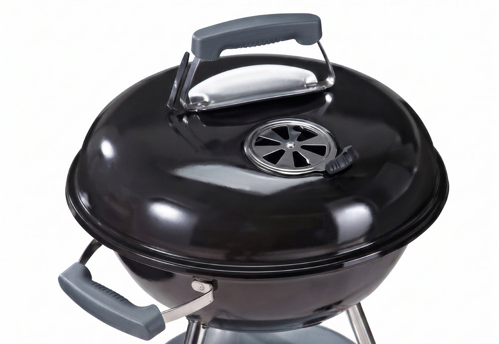 Cookinglife Charcoal Barbecue with Wheels Fire & Flavour - Charcoal - 45 cm - Black