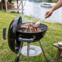 Cookinglife Charcoal Barbecue with Wheels Fire & Flavour - Charcoal - 45 cm - Black