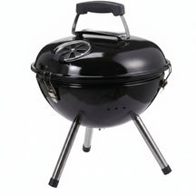 Cookinglife Charcoal Barbecue with Legs Fire & Flavour - Charcoal - 39 cm - Compact - Black