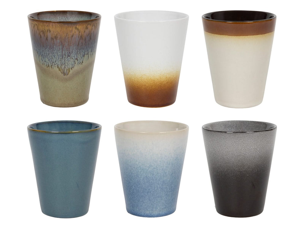 Studio Tavola Coffee Mugs - Storm 310 ml - 6 pieces