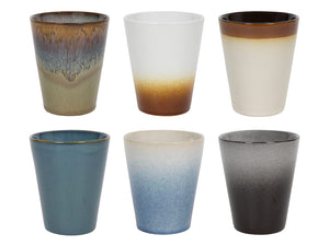 Tazas de capuchino Studio Tavola - Tazas de café - Storm - 310 ml - 6 piezas