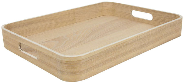 Cookinglife Serving Tray Willow Wood 35 x 24.5 cm