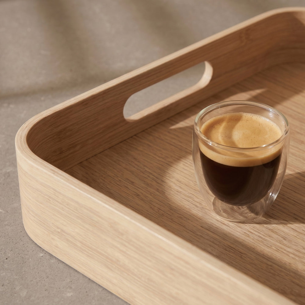 Cookinglife Serving Tray Willow Wood 35 x 24.5 cm