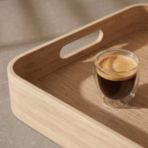 Cookinglife Serving Tray Willow Wood 35 x 24.5 cm