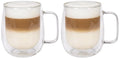 Cookinglife Double-Walled Latte Macchiato / Tea Glasses with Handle - 400 ml - 2 Pieces