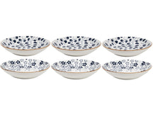Cookinglife Deep Plates / Pasta Bowls Fleuris ø 20 cm - 6 pieces