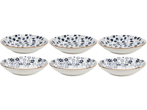 Cookinglife Deep Plates / Pasta Bowls Fleuris ø 20 cm - 6 pieces