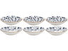 Cookinglife Deep Plates / Pasta Bowls Fleuris ø 20 cm - 6 pieces
