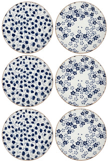 Cookinglife Dinner Plates Fleuris ø 27 cm - 6 pieces