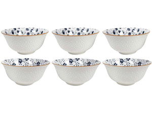 Cookinglife Soup Bowls / Bowls Fleuris ø 16 cm - 6 pieces