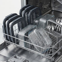 Cookinglife Tarros de Conservación de Vidrio Boro Lines 1.5 Litros - 2 Piezas